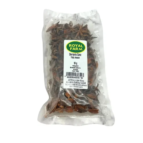 Anís estrellado entero Royal Farm 50 g